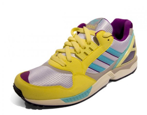 Adidas ZX 9000 - Yellow - Silver - Voilet - SneakerNews.com