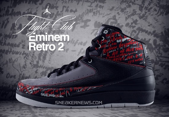 Jordan, Shoes, Air Jordan 2 Retro Eminem 208 With T Shirt