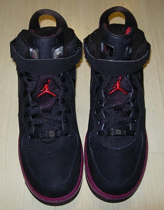 Air Jordan Force VI (AJF 6) - Black - Infared - New Pictures ...