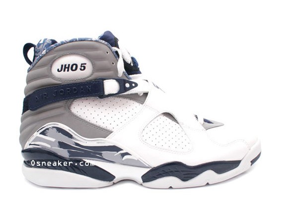 Air Jordan VIII - Josh Howard “JHO5″ - Home PE