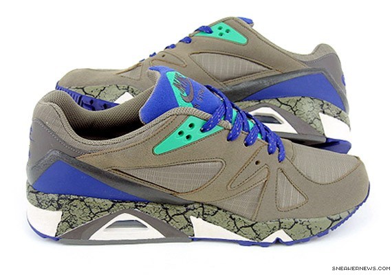 Nike Air Structure Triax 91 - Cracked Earth - Olive - Hyper Verde ...