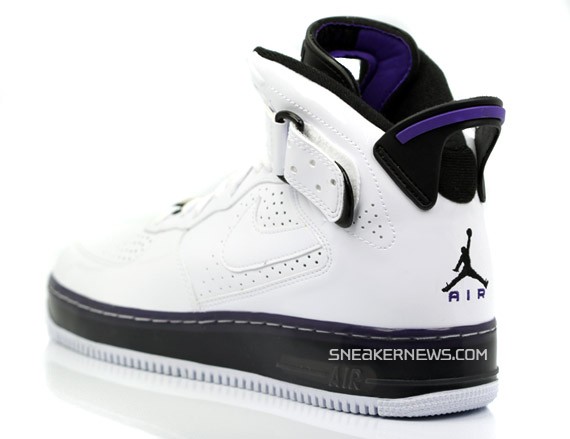 Air Jordan 6 Lift Off Black White Purple Shoes