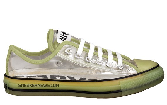 Converse Chuck Taylor All Star Low – Clear – Glow in the Dark