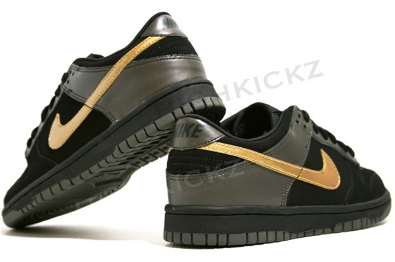 Nike Dunk Low GS - Black Gold