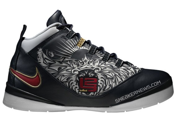 Nike LeBron Zoom Soldier II – Lion Tattoo Olympic Edition