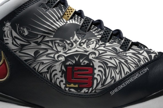 Nike LeBron Zoom Soldier II - Olympic Lion Tattoo Edition