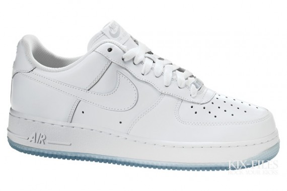 Nike Air Force 1 - White - White - Neutral Grey - "Ice"
