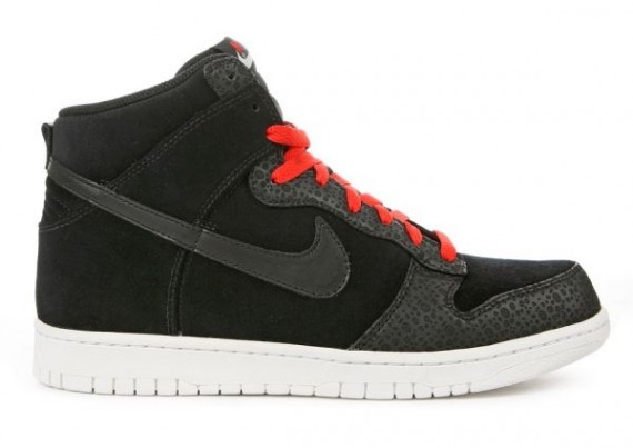 Nike Dunk High Premium – Black – Orage – Safari Print