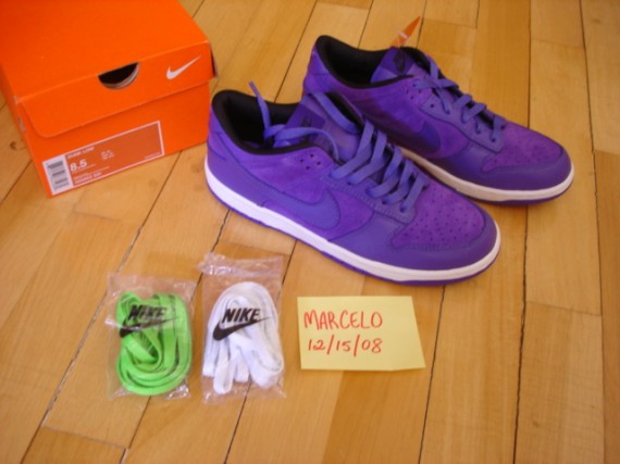 Nike Sportswear Sao Paulo - Purple Dunk Low 3