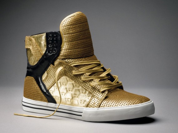 Supra Muska Skytop Gold - Goldie - Chad Muska - SneakerNews.com