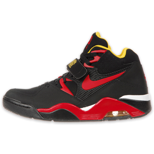 Air force 180 shoes red sale and black