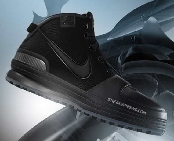 Nike Zoom LeBron VI - Triple Black - Batman Inspired