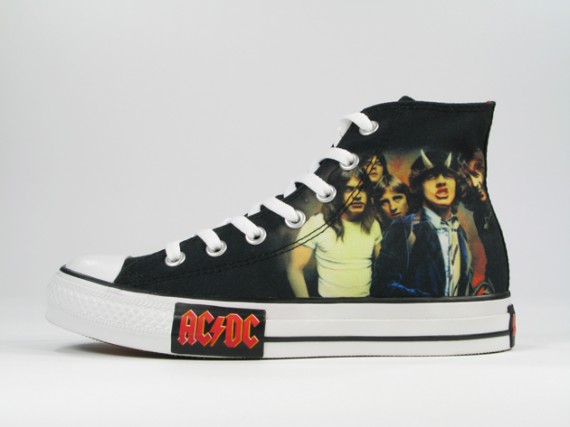 Converse Music Collection AC/DC and Metallica