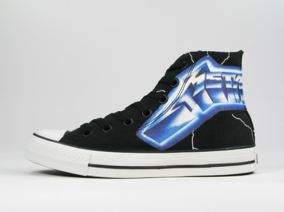 Converse Music Collection AC/DC and Metallica - SneakerNews.com