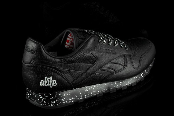 Alife x Reebok Classic Leather Lux - Black Black - SneakerNews.com