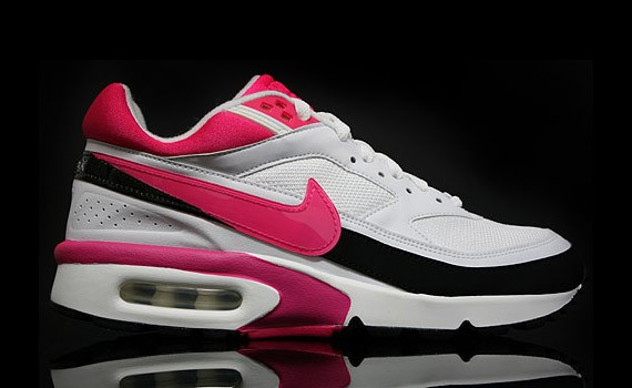 Nike WMNS Air Classic BW - White - Vivid Pink Black SneakerNews.com