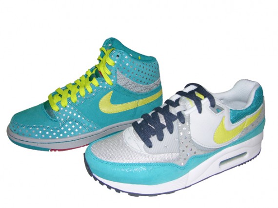 Nike Air Max Light LE + Court Force Hi - Turquoise