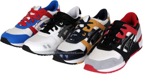 asics fuerte Gel Lyte III – Four New Colorways