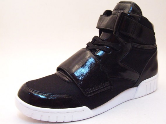 Reebok EX-O-FIT Hi J Strap LE - Patent Leather - SneakerNews.com