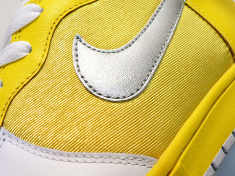 Nike Womens Dunk High Premium - White - Yellow - Silver - SneakerNews.com