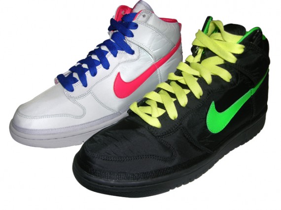 Nike Dunk High Premium - Neon Nylon