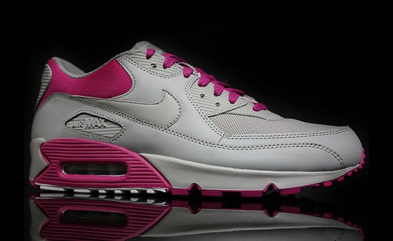 Nike WMNS Air Max 90 - Medium Grey - Rave Pink