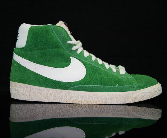Nike Vintage Blazer Hi - Pine Green Suede