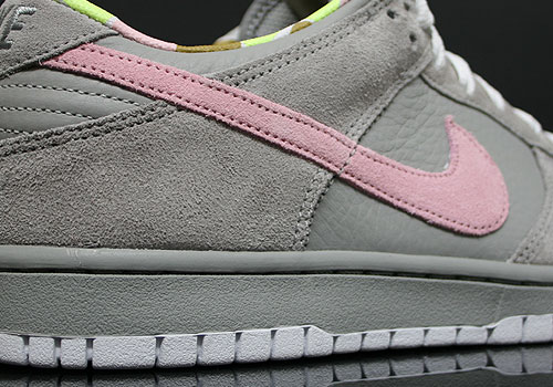 Nike Dunk Low WMNS CL “Medium Grey/Pink Glaze-White”