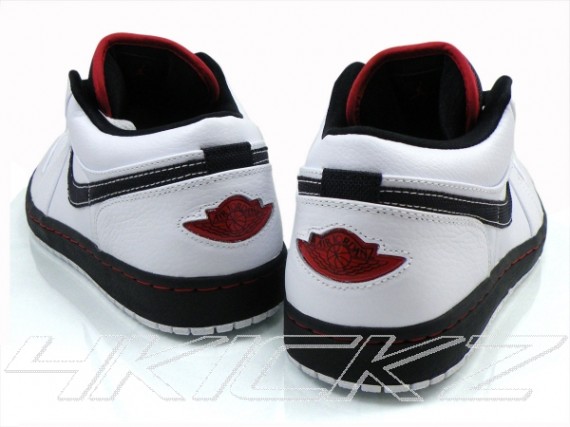 Air Jordan 1 Low Phat - White - Red - Black