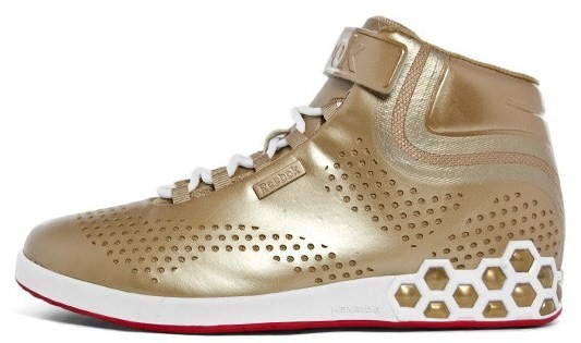 Reebok print store smooth gold