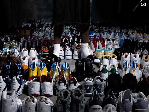 Carmello Anthony’s Sneaker Collection