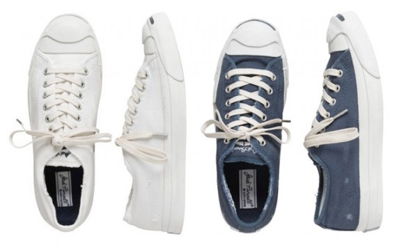 Converse Jack Purcell Distressed Pack for J.Crew