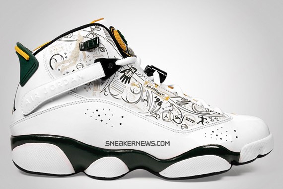 Air Jordan Six Rings - Championship Pack - Supersonics