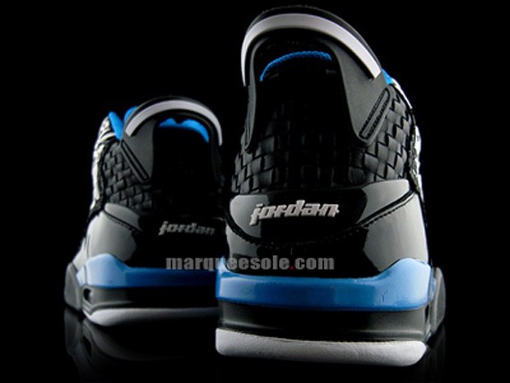 Air Jordan Dub Zero - Black - Laser Blue - White