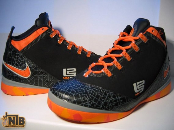 Nike Zoom LeBron Soldier II(2) - Black - Orange