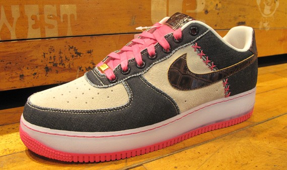 nike Air Force print 1 bespoke 05