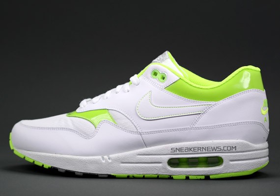 Nike Air Max 1 – White – Volt