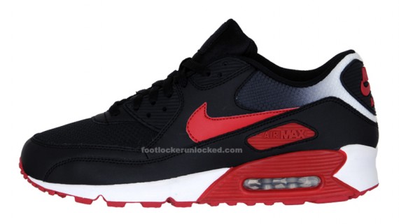 Nike Air Max 90 – Black – Red – Gradient