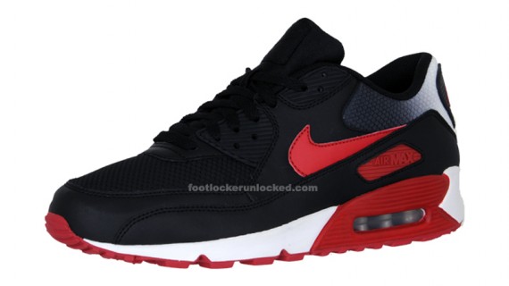 air max 90 red and black