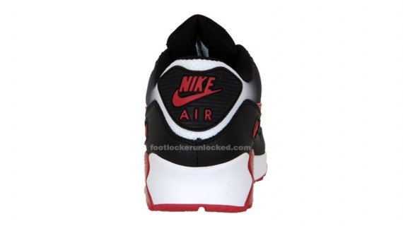 Nike Air Max 90 - Black - Red - Gradient