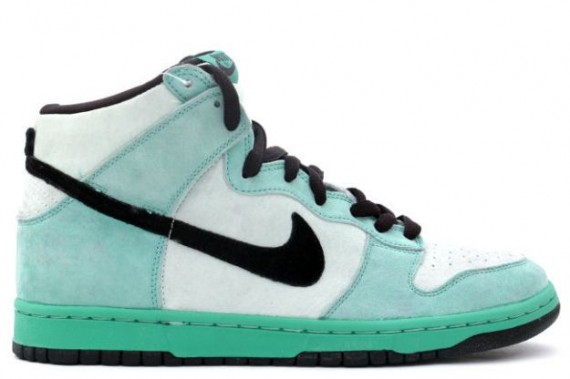 Nike Dunk High Pro SB - Sea Crystal - Ice Green - Black - Sea Crystal