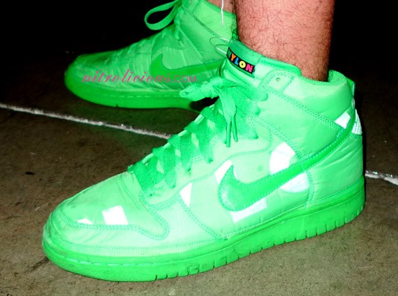 Nylon Magazine x Nike Sportswear Dunk High - Green