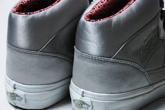 Vans Silver Satin Half-Cab & Mountain Edition High