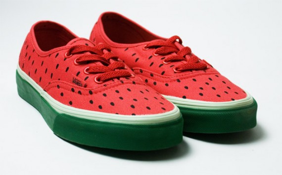 Vans watermelon slip on sale