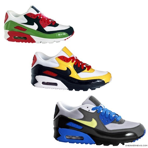 Nike Womens Air Max 90 Multicolor iD Pack