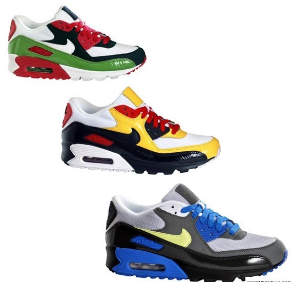 Nike Womens Air Max 90 – Multicolor iD Pack