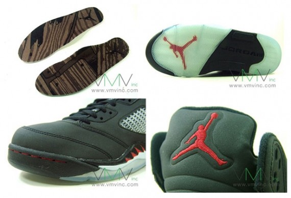 Air Hand jordan V (5) 3M - Raging Bull DMP 2 Package