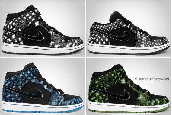 Air Jordan 1 Polka Dot Pack - Summer 2009 - SneakerNews.com