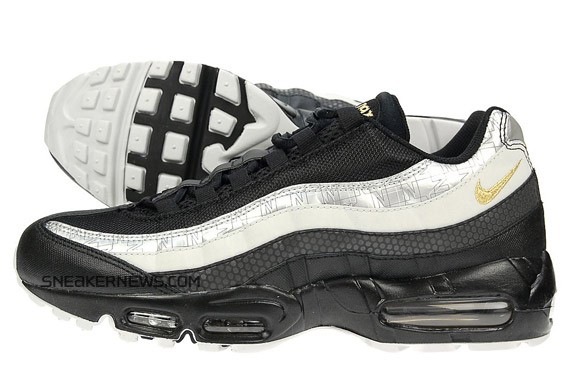 Nike Air Max 95 – Black – Silver – JD Sports Exclusive