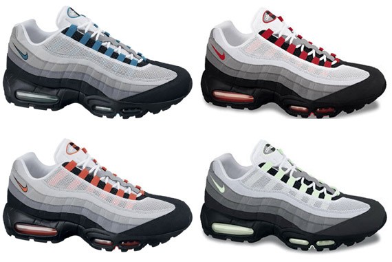 Nike Air Max 95 – Four New Colorways